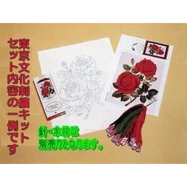 東京文化刺繍キット BSK-171 "青い鳥" 【3号】 【花・植物】 【動物】 【花鳥】｜torii｜02
