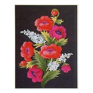 東京文化刺繍キット183"けしの花" 【3号】 【花・植物】 芥子｜torii