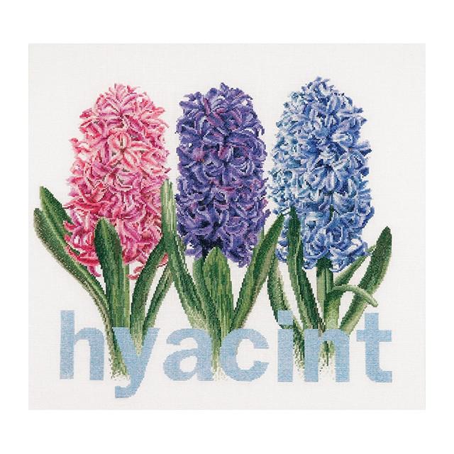 Thea Gouverneur クロスステッチ刺繍キットno 434 Hyacinth ヒヤシンス 花 オランダ テア グーヴェルヌール 取り寄せ 納期40 80日程度 Tg0434 Hand Work とりい 通販 Yahoo ショッピング