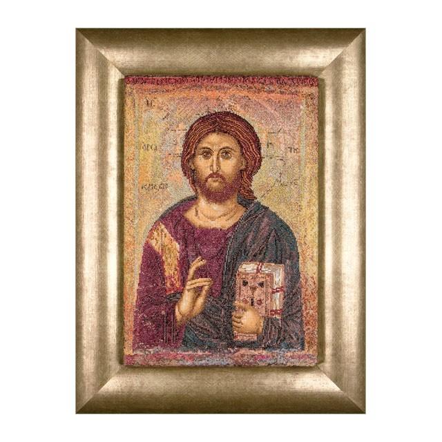 Thea Gouverneur クロスステッチ刺繍キットNo.478  \"The Holy Face\"(キリスト教 肖像)  オランダ テア・グーヴェルヌール