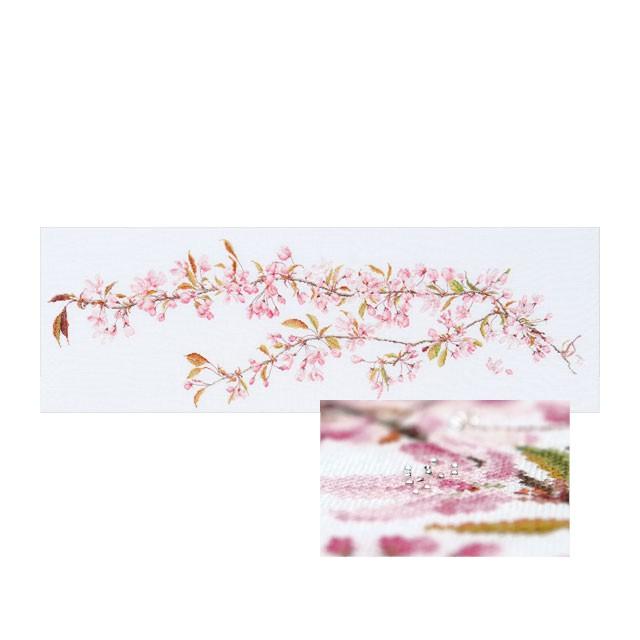 在庫有 Thea Gouverneur クロスステッチ刺繍キットno 481 Japanese Blossom 日本の桜 花 ビーズししゅう 取り寄せ 納期40 80日程度 流行に Www Perfectressusorder Com