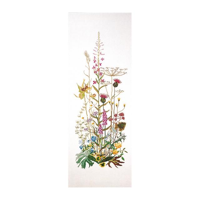 Thea Gouverneur クロスステッチ刺繍キットNo.821 \"Wild Flowers\"(野の花) オランダ テア・グーヴェルヌール 【取り寄せ/納期40〜80日程度】