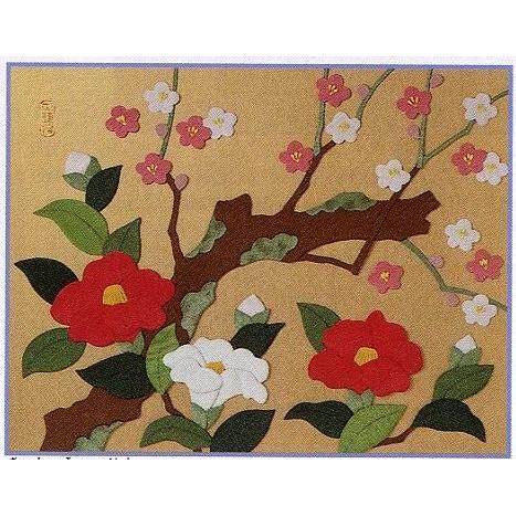 押し絵　押絵 東芸押し絵キット K8944 【吉祥の花】 (6号) 押絵キット 【取り寄せ
