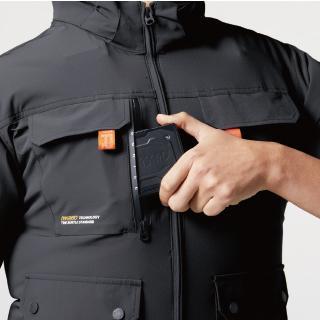 BURTLE（バートル） バートルエアクラフト空調服ハイバックファン
