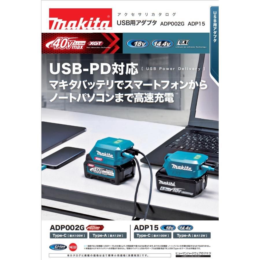 110vインバータリチウムイオンバッテリーアダプタ充電器ボッシュマキタ マキタ（makita） マキタUSB用アダプタADP15 マキタバッテリー