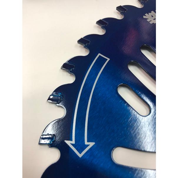 ツムラ ツムラ草刈チップソーF型ハイパー10インチ 255×40P 石