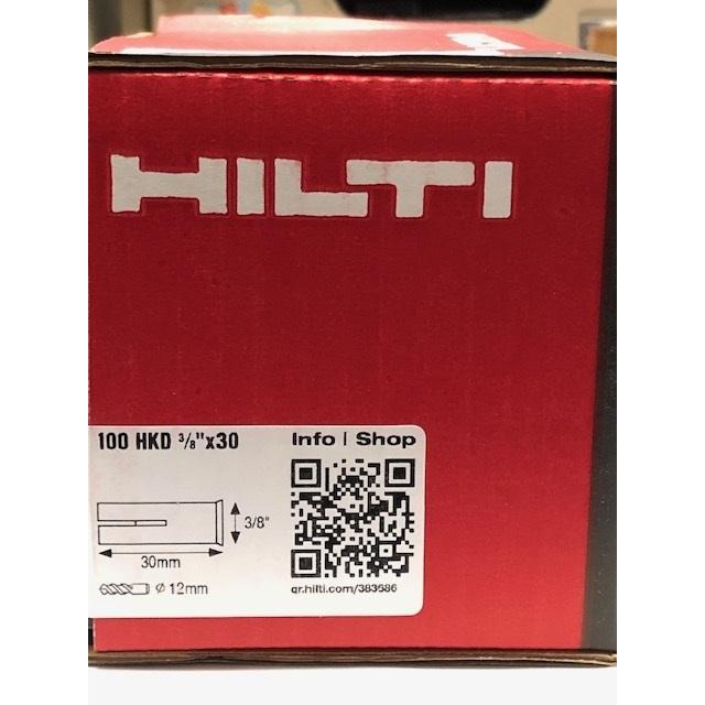 ヒルティアンカーHKD-W3/8×30 メッキ 20個入 : 鳥居屋 1919 ヒルティアンカーHKD-W3/8×30 メッキ 20個入 : 鳥居屋 1919