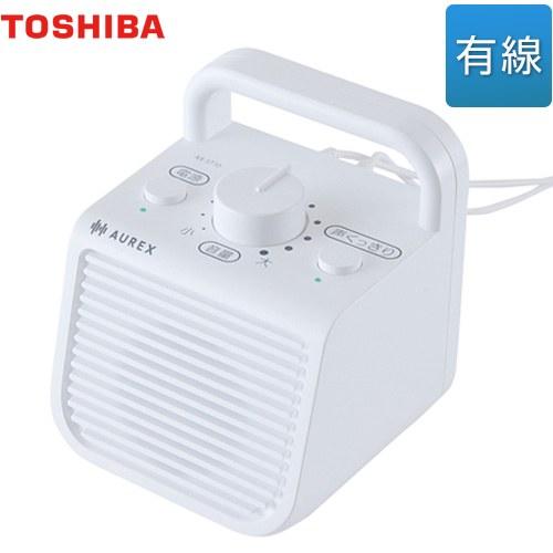 TOSHIBA（東芝） AUREX テレビ用有線スピーカー オーディオ AX-ST10(W