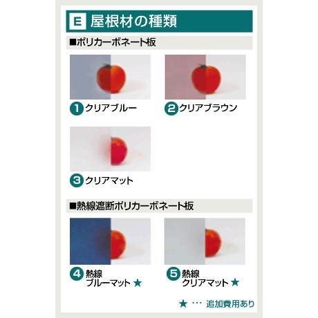そららポートFタイプ カーポート CAR-OGF-W【工事費込セット（基準価格＋基本工事費）※サイズ・オプション等により追加費用が必要】 2台用_5