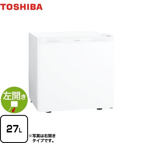 TOSHIBA（東芝） 冷蔵庫 容量27L GR-HB30PAL-WU 1ドア冷蔵庫 左開き