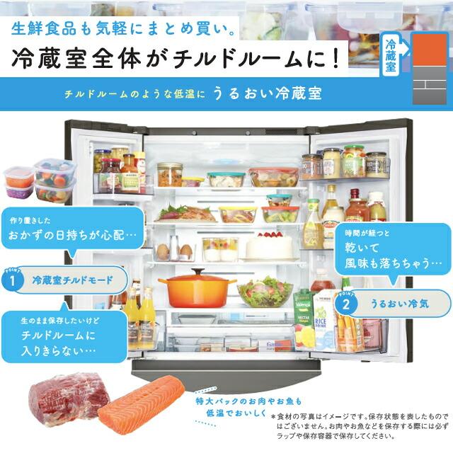 TOSHIBA ベジータ FZSシリーズ 冷蔵庫 507L 東芝 GR-W510FZS-TW 両開き 