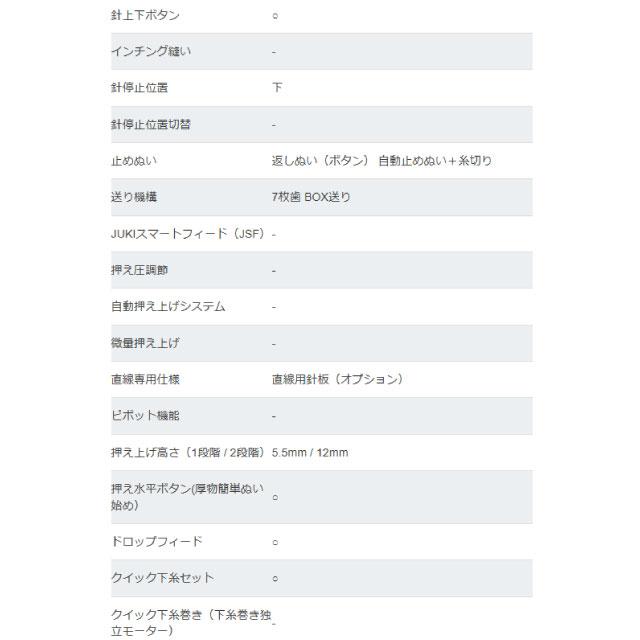 ミシン ジューキ HZL-B700 コンピューターミシン 【特別配送】【代引不可】【ミシン糸・ミシン針・ボビンセット プレゼント】の画像