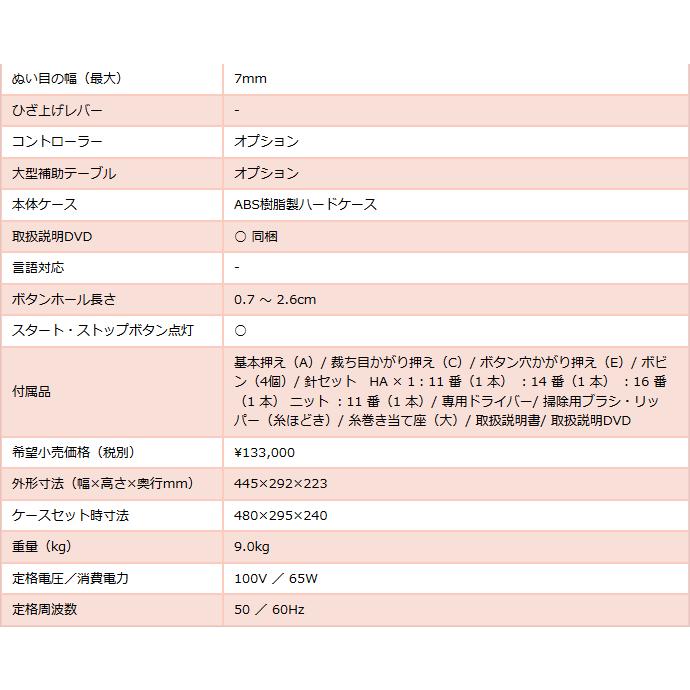 【ミシン糸・ミシン針・ボビンセット プレゼント】【5年間無料保証（誤使用・過使用の場合は対象外）】HZL-G100B ミシン ジューキ 特別配送 代引不可