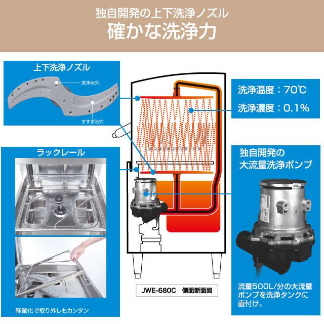 JWEシリーズ スタンダード仕様 業務用食器洗浄機 ホシザキ JWE JWEシリーズ スタンダード仕様 業務用食器洗浄機 ホシザキ JWE