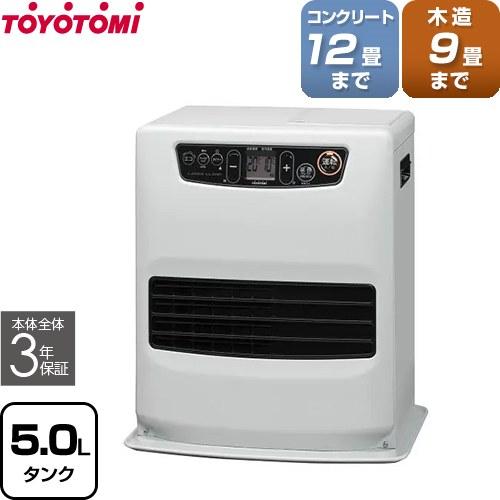 トヨトミ 石油ファンヒーターコンパクトタイプ(ホワイト)/LC-33N-W