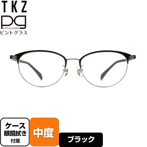 ピントグラス 中度 PG-709-BK/T TKZ ピントグラス 老眼鏡 PGー709 BK/T 中度 男女兼用 軽量 1本