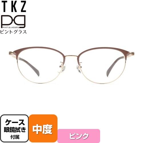 【新品】ピントグラス シニアグラス 老眼鏡 中度レンズ PG-709-PK/T 視力補正用メガネ ピントグラス 老眼鏡 個性的なボストンブロー