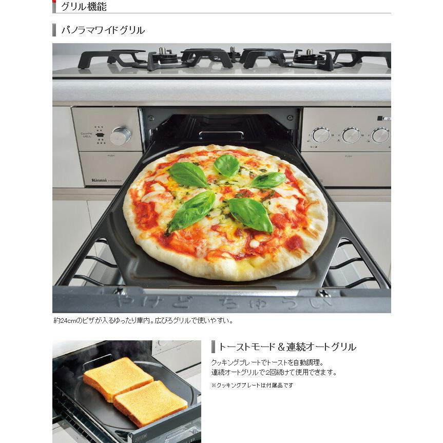 リンナイ ビルトインガスコンロ DELICIA GRiLLER デリシア リンナイ ビルトインガスコンロ DELICIA GRiLLER デリシア