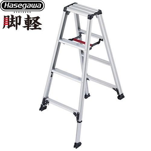 脚軽シリーズ 脚軽伸縮タイプ 4段 はしご・脚立 最大使用質量：100kg