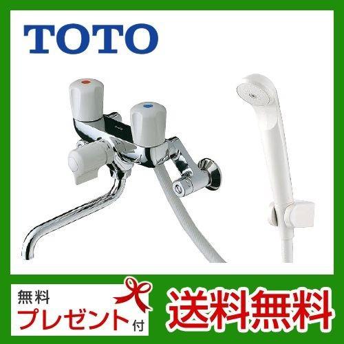 TOTO 浴室シャワー水栓 壁付きタイプ  TMS20C2ハンドルシャワー水栓 スプレー（節水）シャワー 混合水栓 蛇口｜torikae-com