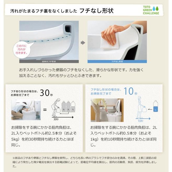 工事費込みセット　ピュアレストQR　トイレ　手洗あり　床排水リモデル　TOTO　ホワイト　SH233BA-NW1　TCF4714AK-NW1　CS232BM-NW1　305mm〜540mm