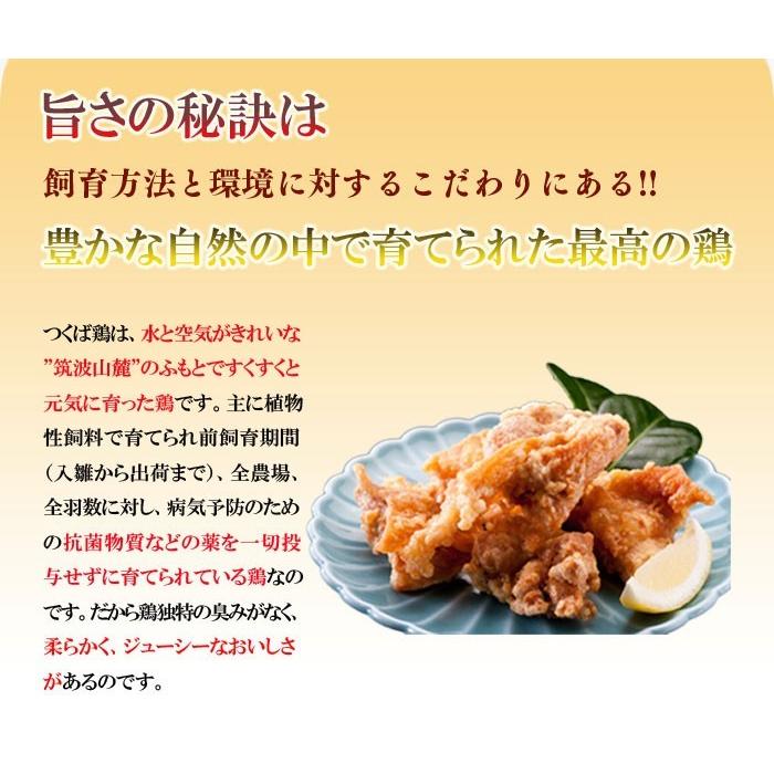 唐揚げ 国産つくば鶏のもも肉使用の唐揚げ 1パック200ｇ 柔らかくジューシーな味のから揚げ唐揚げ/から揚げ 茨城県産 銘柄鶏肉 |  | 02