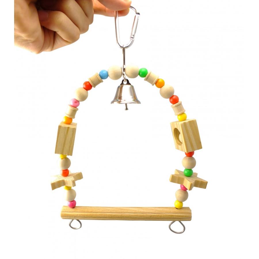 インコのおもちゃ SANKO ブランコM（スイングM） 三晃商会 : とりっ