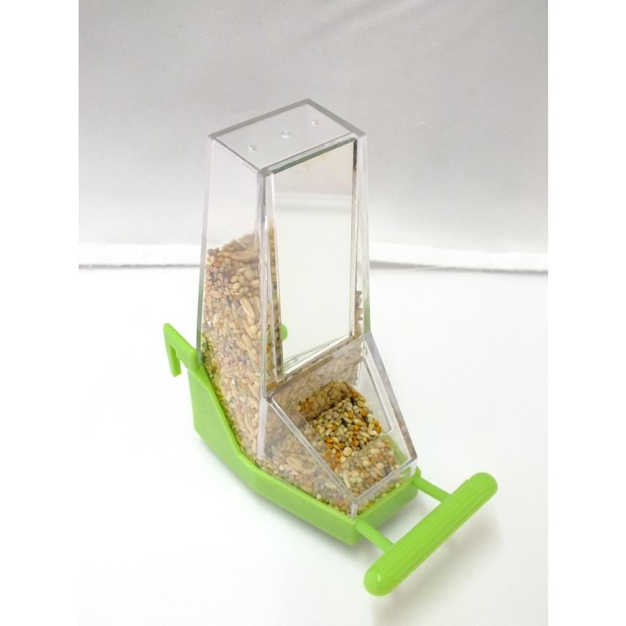 コバヤシ ミラーポット K-18 自動給餌器、鳥用食器 : とりっぴー小鳥