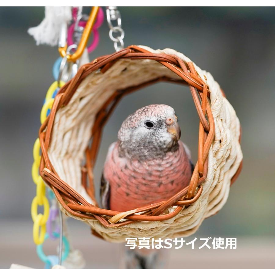 インコのおもちゃ NPF Excel エクセル ゆらかじリースM 小型 インコのおもちゃ NPF Excel エクセル ゆらかじリースM 小型