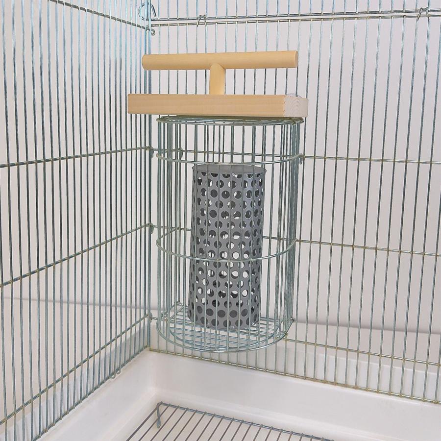 HOEI ヒーターHugカバー&バードウォームデッキM 小鳥かごの保温電球