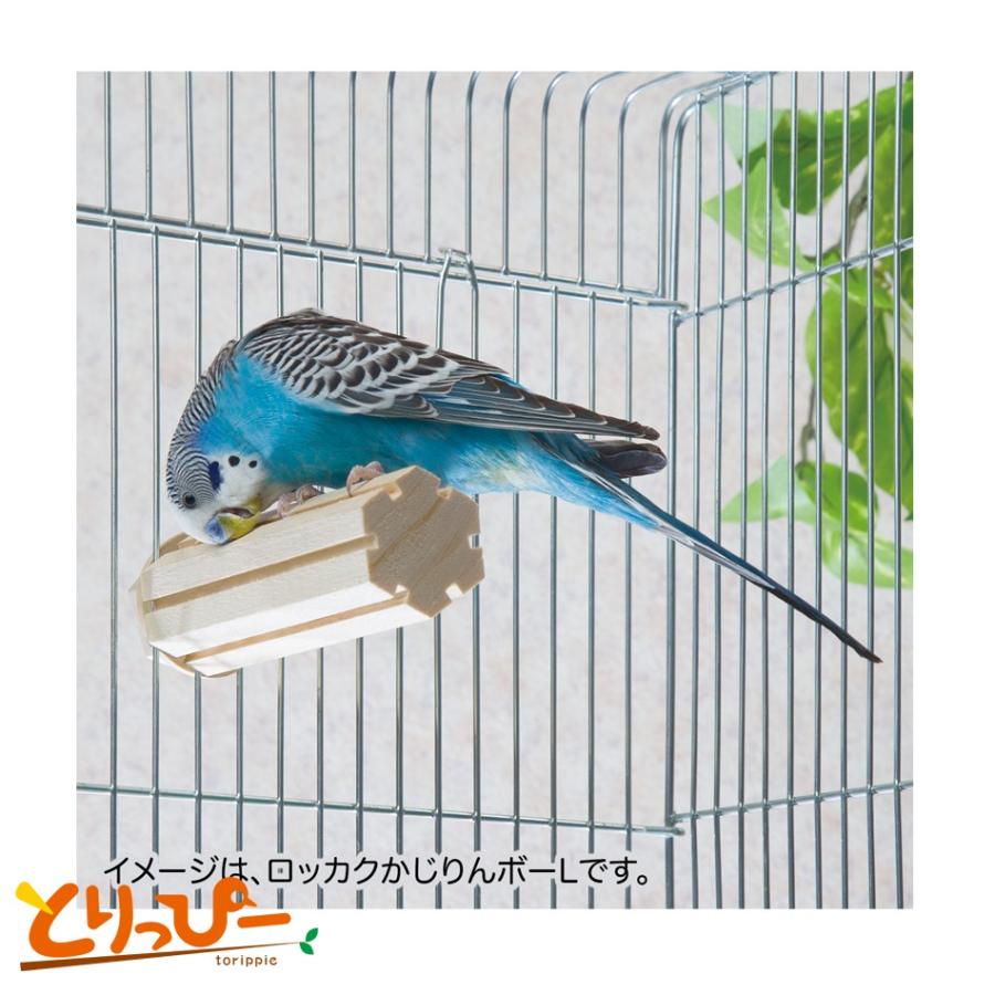 インコのおもちゃ ロッカクかじりんボーL P-2028 : とりっぴー小鳥用品