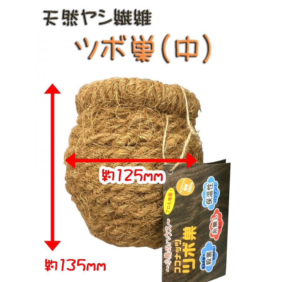 川井 ココナッツ ツボ巣 (中) 文鳥、キンカチョウなどの巣に フィンチ