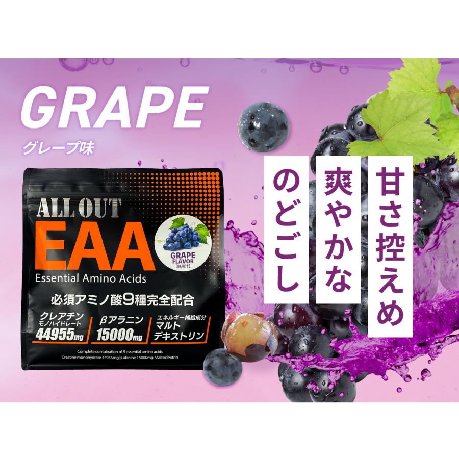 ALLOUT公式 EAA 必須アミノ酸9種配合 サプリ βアラニン配合 500g 国産 グレープ パイン ポイント利用 爆買 |  | 16