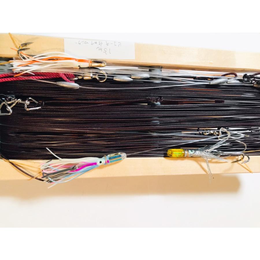 鳥山漁具 トローリング カツオ用ロングヒコーキ仕掛けセットルアー3個付き |  | 03