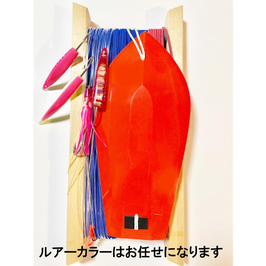 鳥山漁具 トローリング 潜航板10号寒ブリ メジロ仕掛けセット : 鳥山