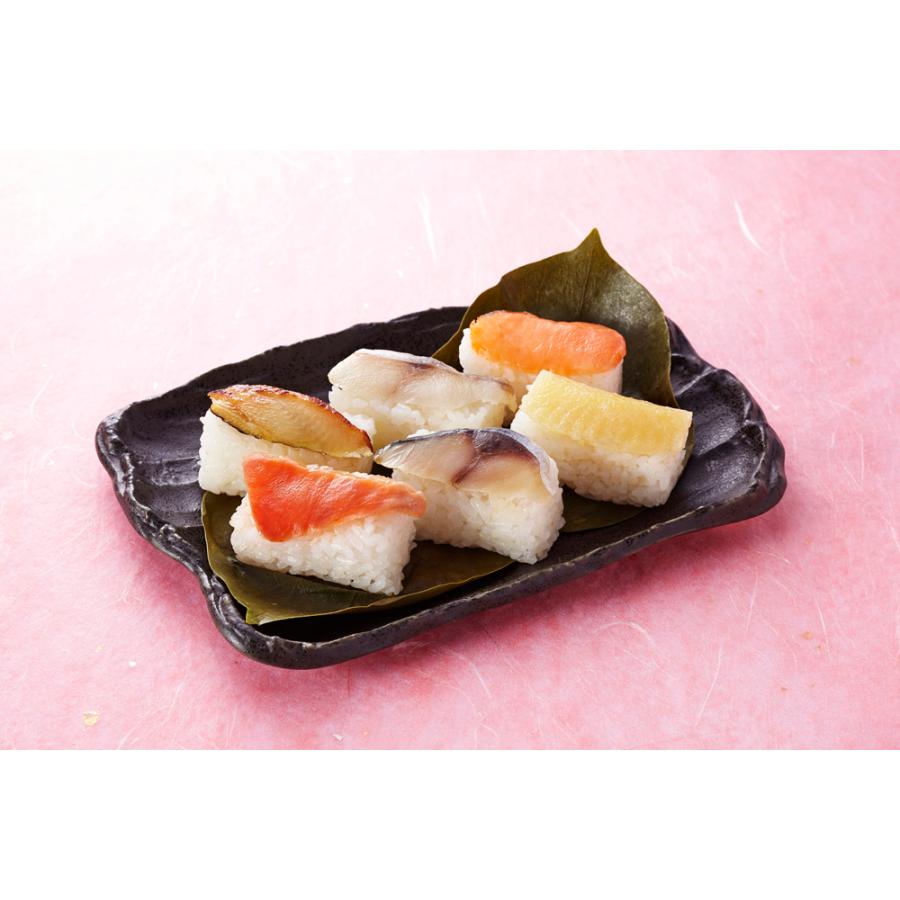 お取り寄せグルメ 送料無料 柿の葉寿司 六彩4個セット ギフト 送料無 お返し 内祝い 寿司