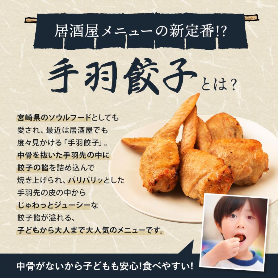 手羽餃子 20本 国産ブランド鶏 大山どり手羽先使用 自家製つくね お惣菜 鶏肉 国産｜toriyoshi-tsu｜03