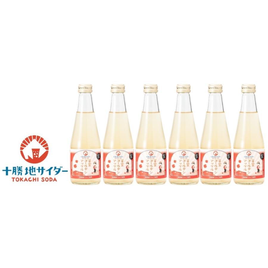 芽室ゴールデンアップル 6本セット / 十勝地サイダー 北海道