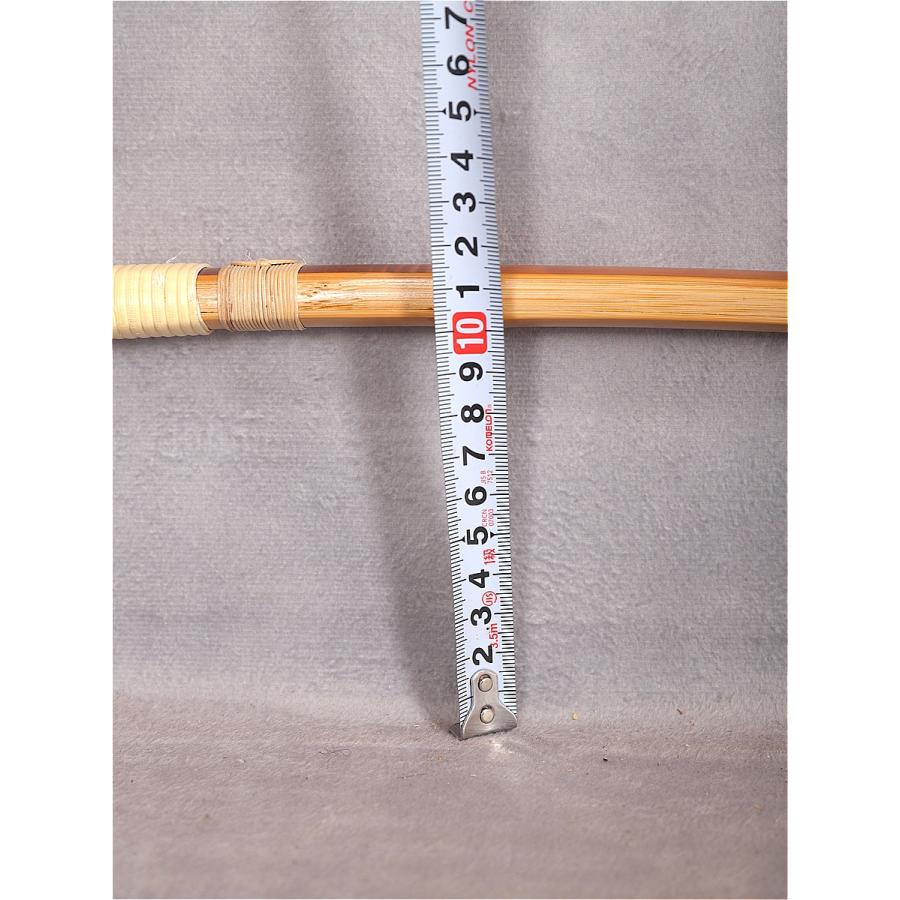 四弦和胡弓，紅木材料（二つ折れ）竹弓（レワ弓），付属品 故障保証付【渡鹿庵】[日向若松] 6555 竹弓 12.5kg 並寸 合成接着 四方