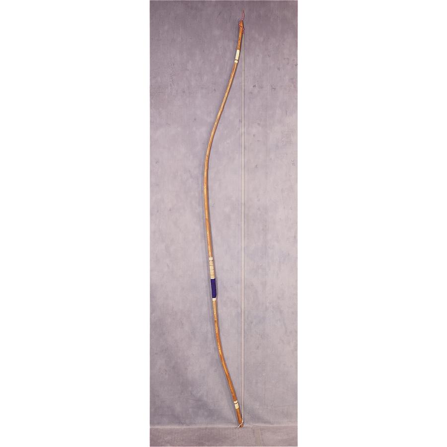 故障保証付【渡鹿庵】[柴田勘十郎] 13075 希少 龍杢 竹弓 17.5kg 並寸