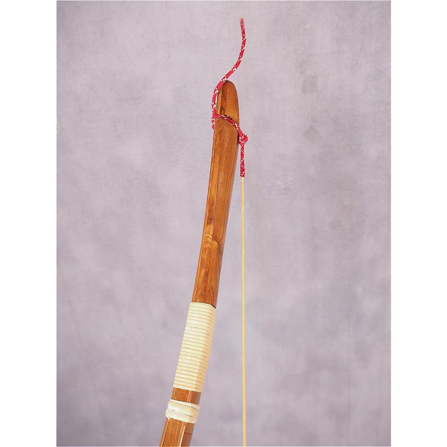 故障保証付【渡鹿庵】[柴田勘十郎] 13075 希少 龍杢 竹弓 17.5kg