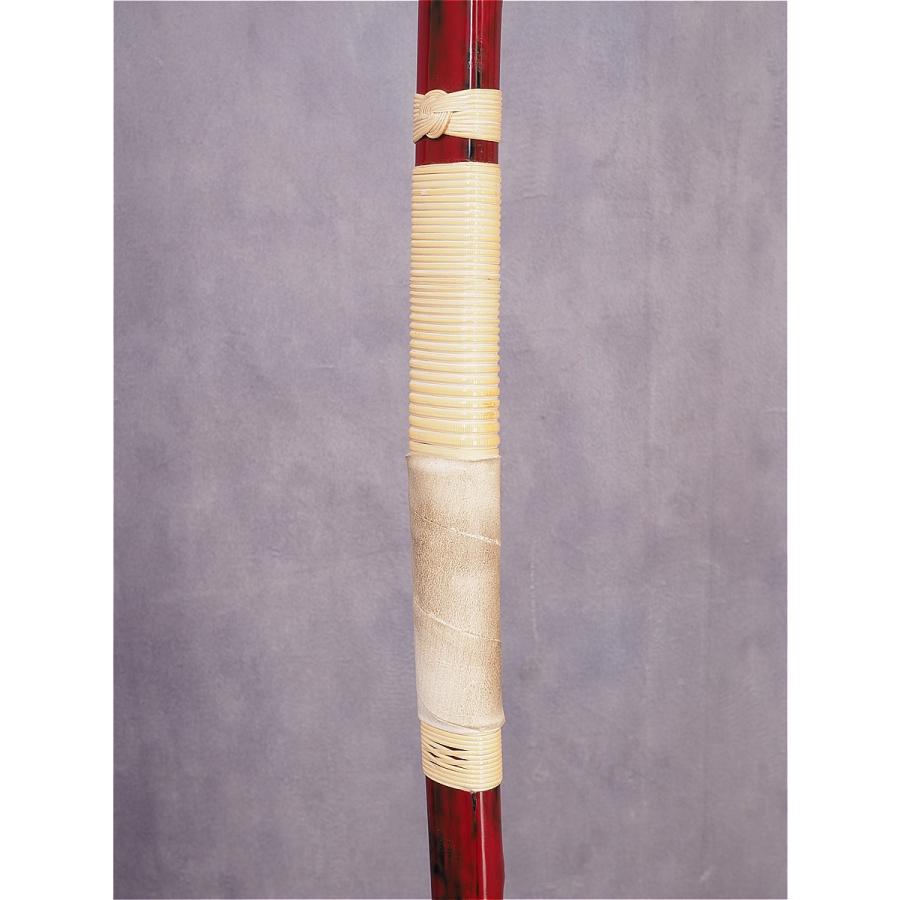 故障保証付【渡鹿庵】[桑幡道信] 7077 竹弓 根来塗弓 16.5kg 並寸 ニベ