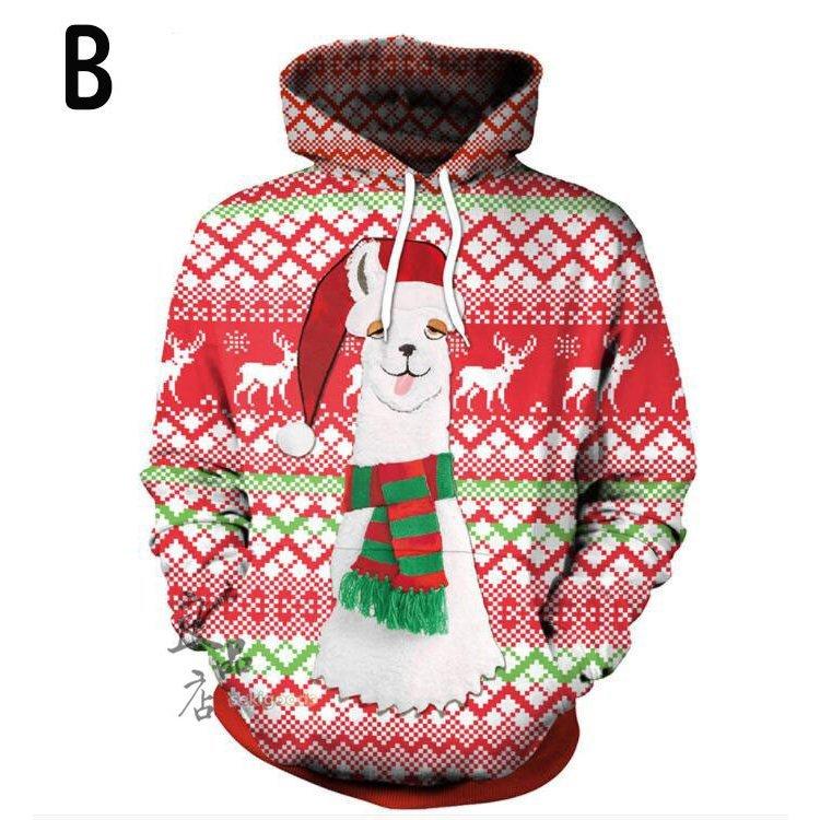 クリスマス衣装 サンタ クリスマスプレゼント 彼氏 彼女 パーカー キャラクター衣装 コスプレ メンズ レディース 長袖 面白い ペア フード付き 17超人気