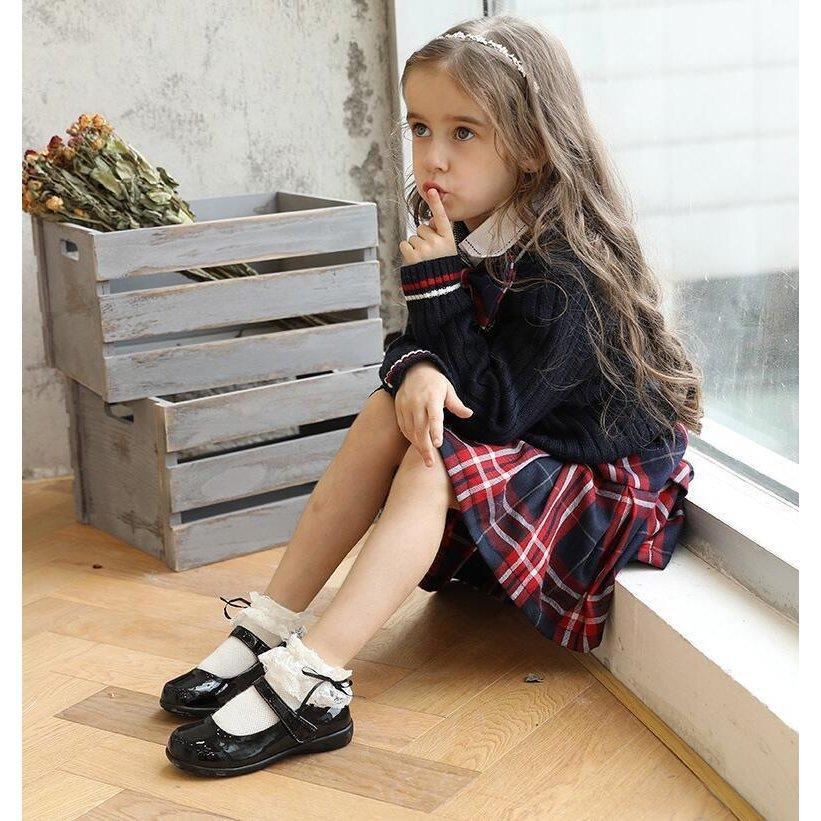 女の子 靴 フォーマルシューズ キッズ 小学校 黒 入学式 卒業式 七五三 発表会 結婚式 革 可愛い 卒園式 法事 16 17 18 19 21 22 23 Cm 入学祝い Toc426 080 Tortemoショップ 通販 Yahoo ショッピング