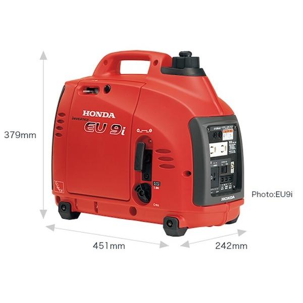 【動作良好！】Honda(ホンダ) EU9i インバーター発電機 ホンダ（HONDA） 発電機 正弦波インバーター搭載発電機 ハンディタイプ
