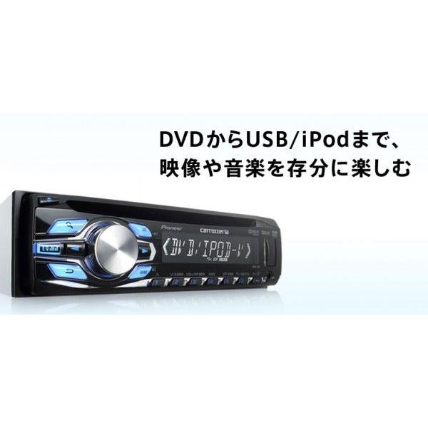 carrozzeria カロッツェリア DVD CDプレイヤー　DVH-570 iPod USB AUX カロッツェリア(パイオニア) DVH-570 カーオーディオ