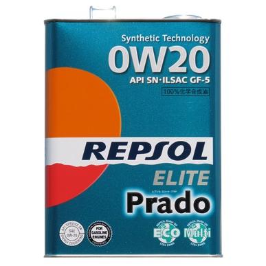 レプソル 4輪用モーターオイル エリート プラド 0W-20 20L エンジン エンジンオイル REPSOL レプソル Elite Prado エリート・プラド 0W-20