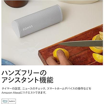 Sonos ソノス Roam ローム Portable Speaker ポータブルスピーカー WiFi/Bluetooth 対応 IP67 Sonos