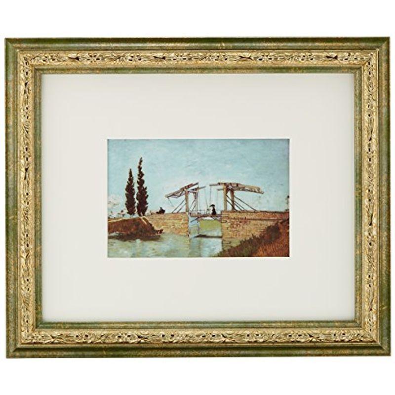 Vanjoh フォトスタンド Vインチ額 六切 ポストカード判 グリーン Ff 2 プレゼント