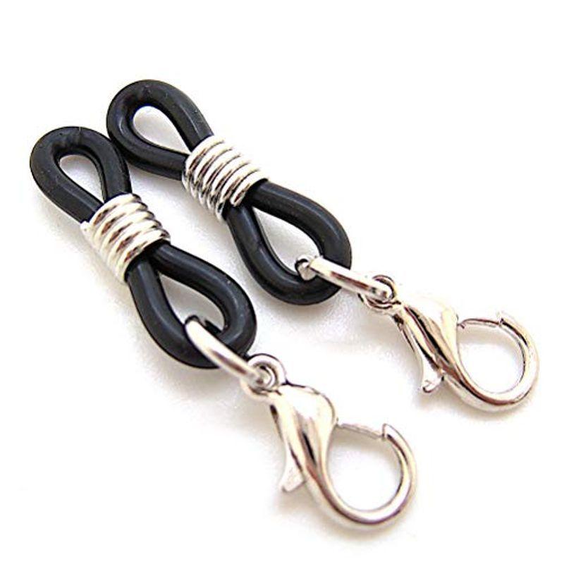 メガネチェーン パーツ めがねチェーン 眼鏡チェーン 接続用ゴムパーツ ネックレス用 修理 部品 交換パーツ グラスコード 2個セット Sg4urkgqsg メガネチェーン Buniaactualite Com